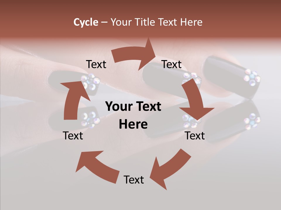 Nails Dynamics Design PowerPoint Template