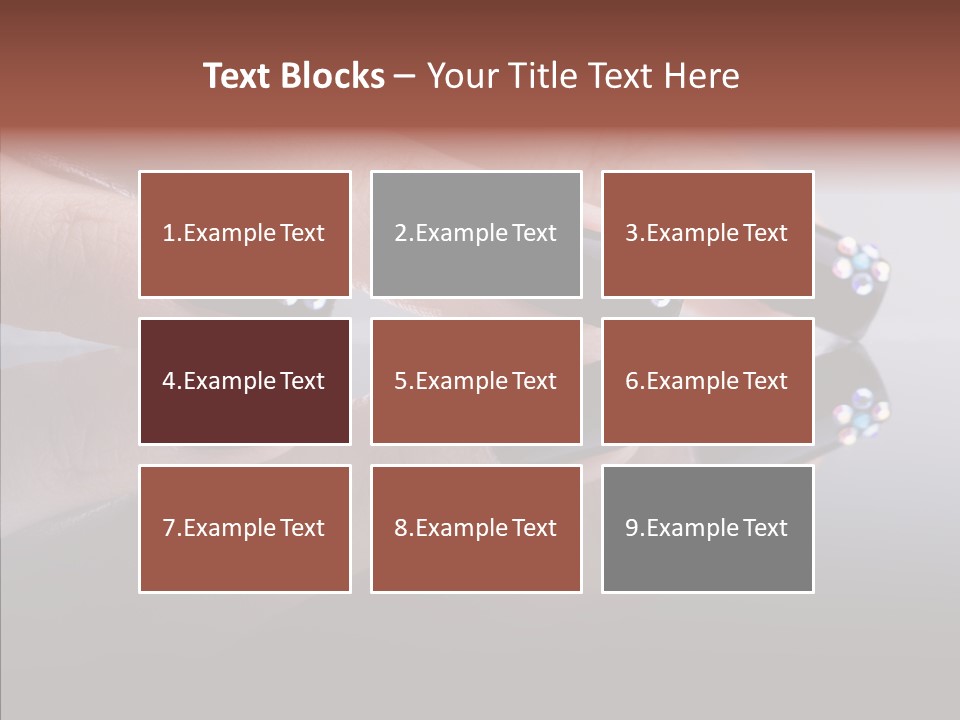Nails Dynamics Design PowerPoint Template