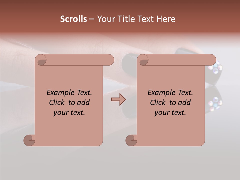 Nails Dynamics Design PowerPoint Template