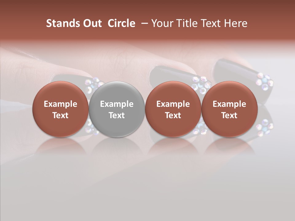 Nails Dynamics Design PowerPoint Template