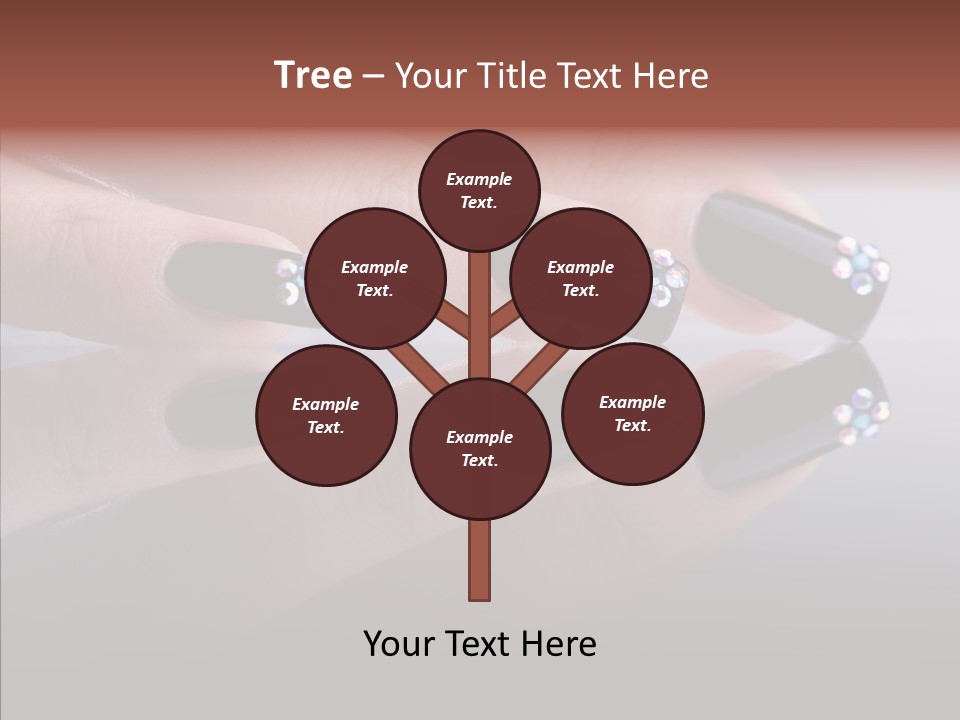 Nails Dynamics Design PowerPoint Template