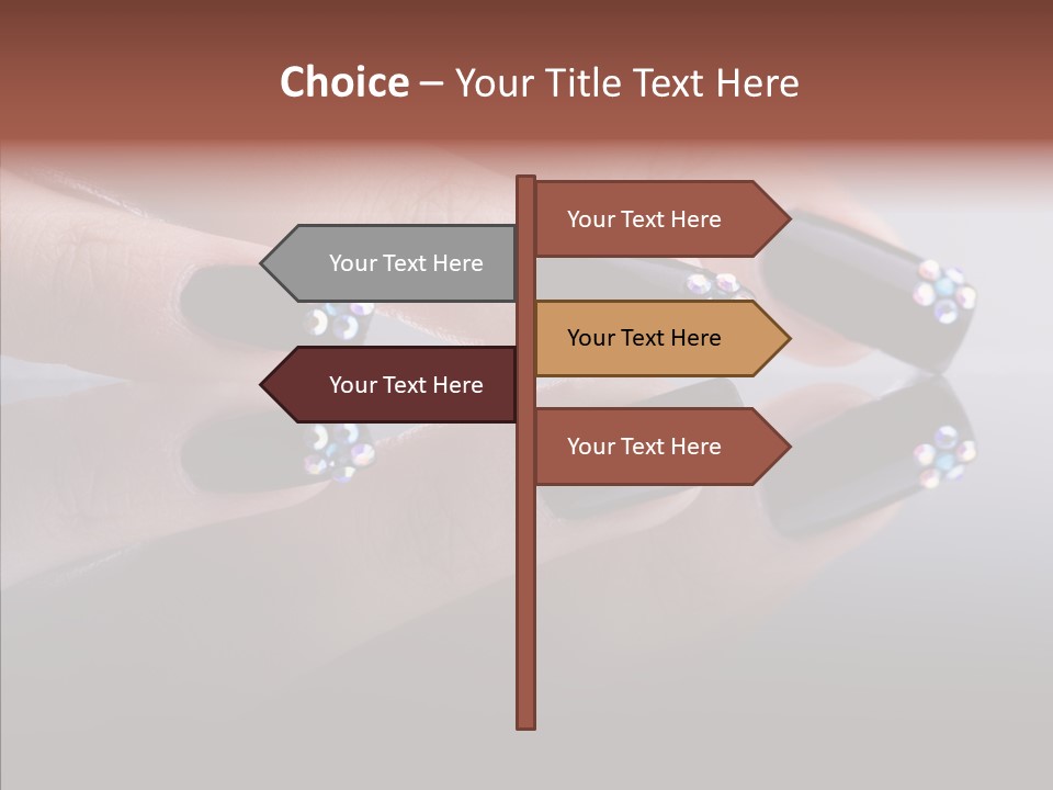 Nails Dynamics Design PowerPoint Template