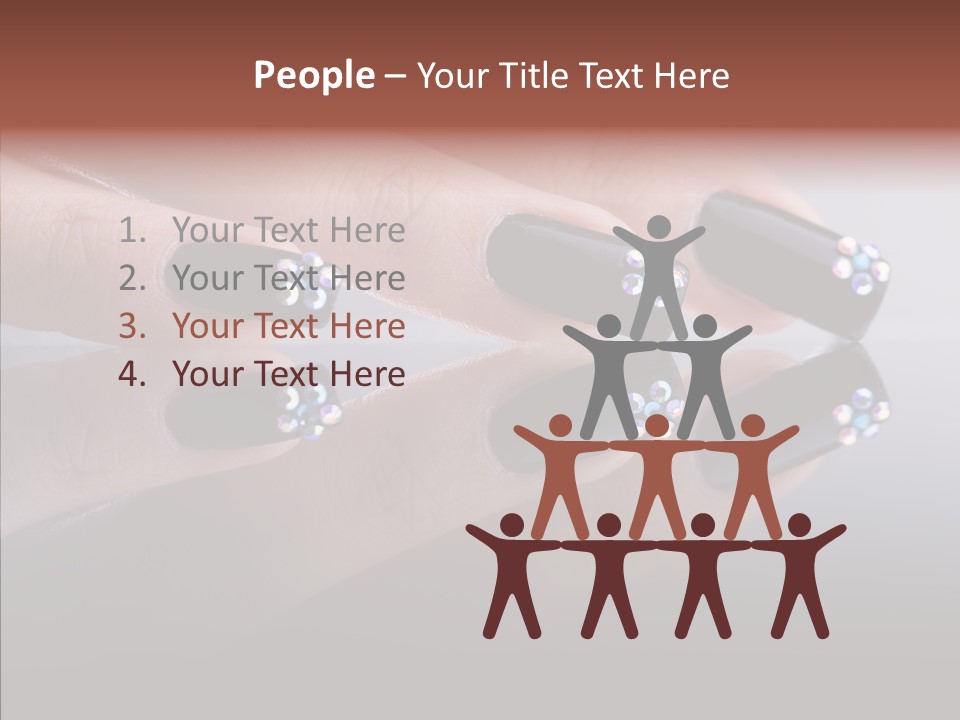 Nails Dynamics Design PowerPoint Template