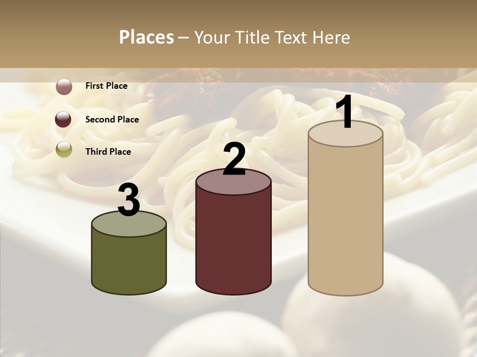 Meal Rattan Diet PowerPoint Template