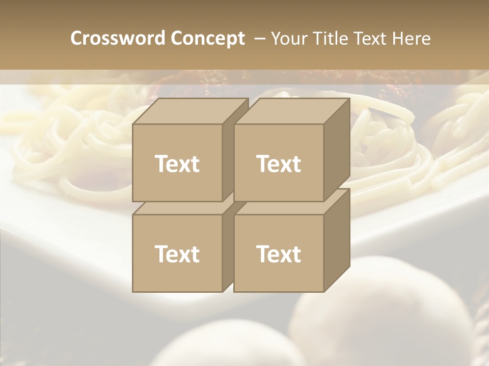 Meal Rattan Diet PowerPoint Template