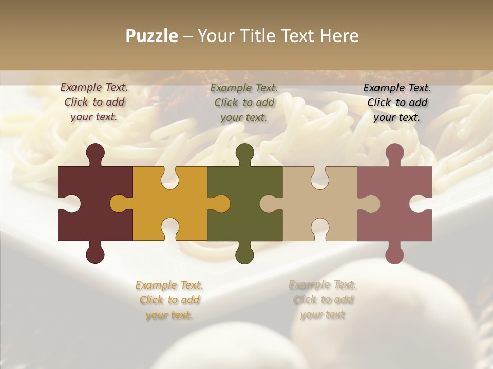 Meal Rattan Diet PowerPoint Template