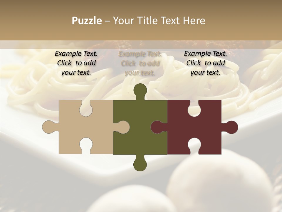 Meal Rattan Diet PowerPoint Template