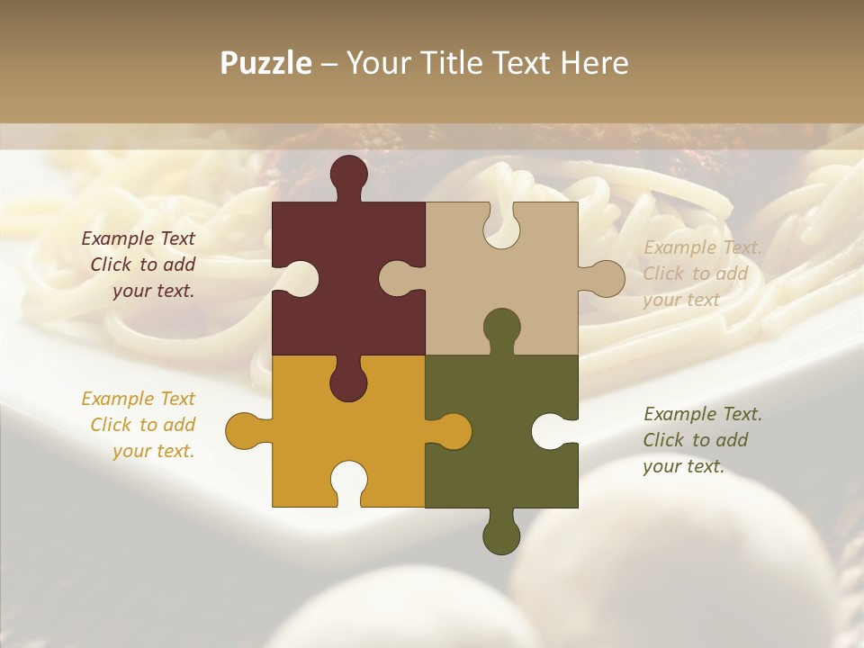 Meal Rattan Diet PowerPoint Template