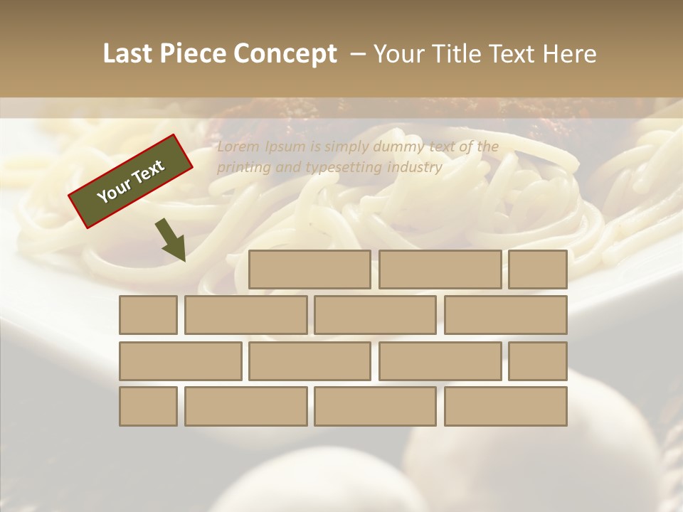 Meal Rattan Diet PowerPoint Template