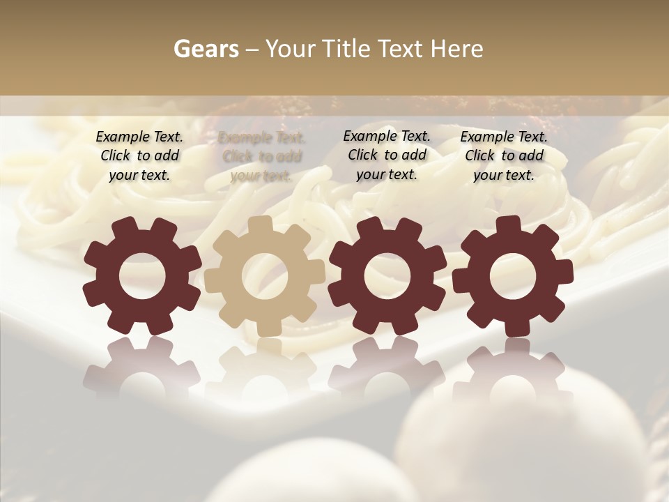 Meal Rattan Diet PowerPoint Template