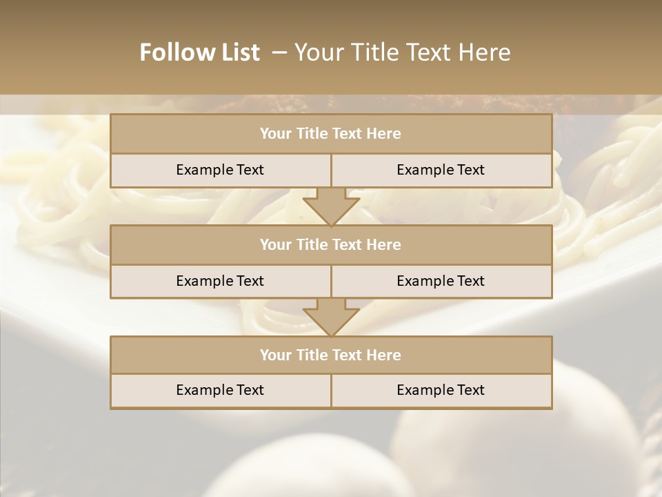 Meal Rattan Diet PowerPoint Template