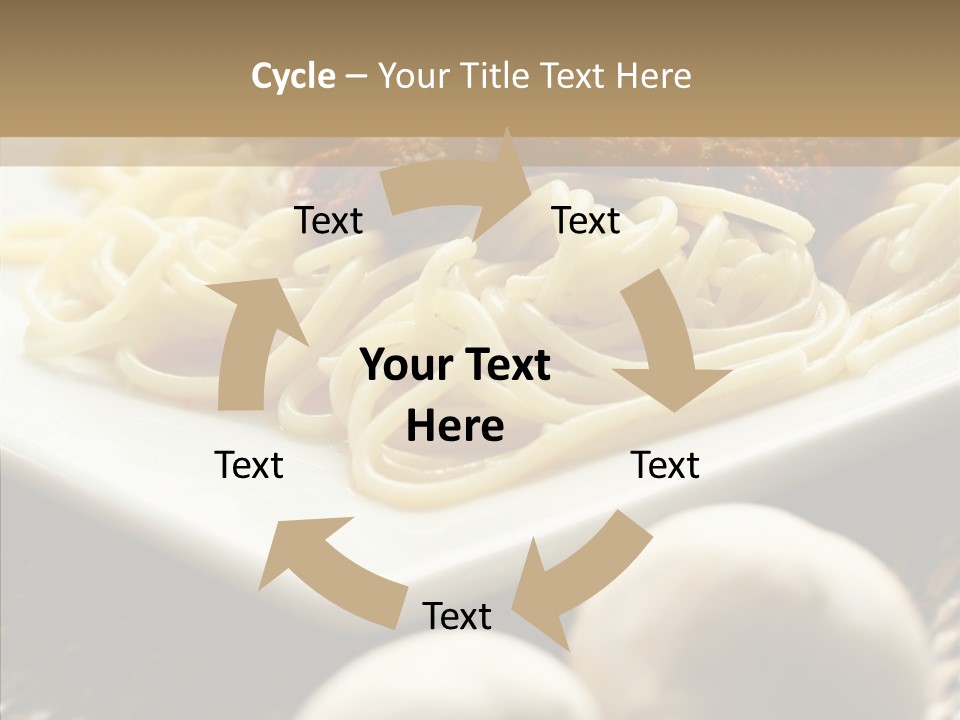 Meal Rattan Diet PowerPoint Template