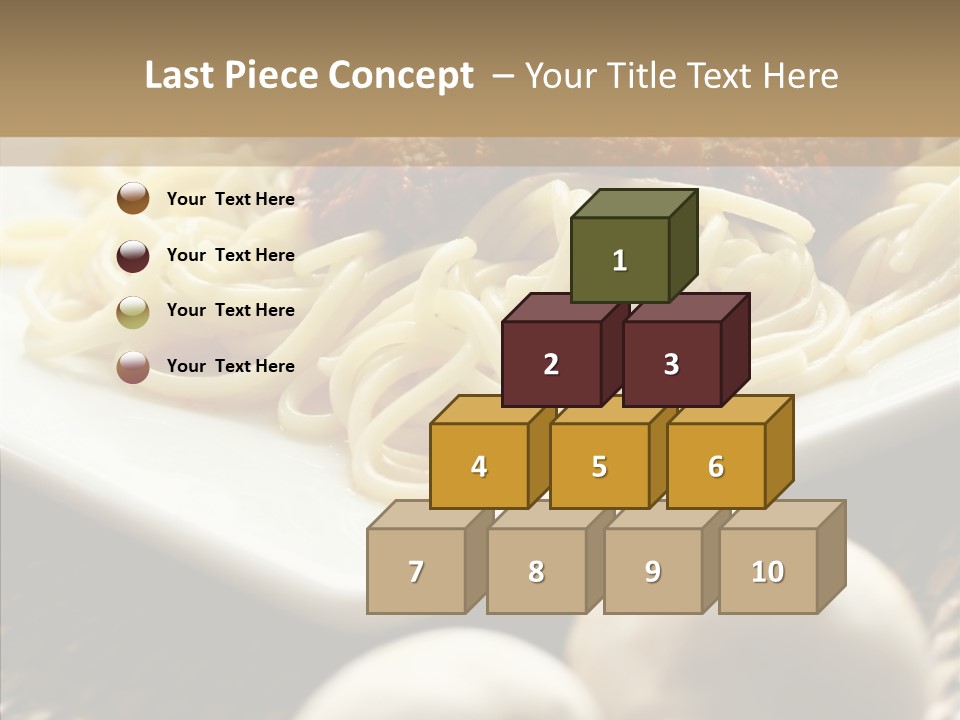 Meal Rattan Diet PowerPoint Template