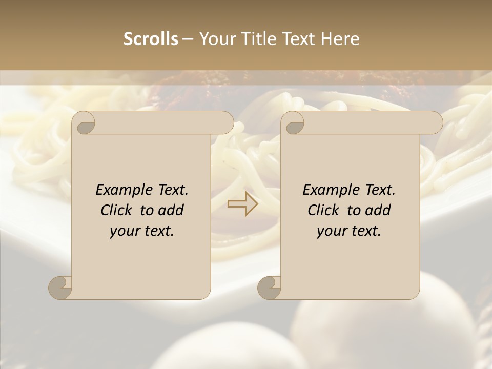 Meal Rattan Diet PowerPoint Template