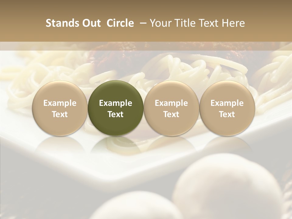 Meal Rattan Diet PowerPoint Template