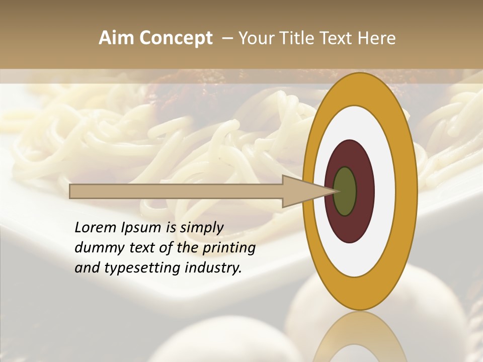 Meal Rattan Diet PowerPoint Template