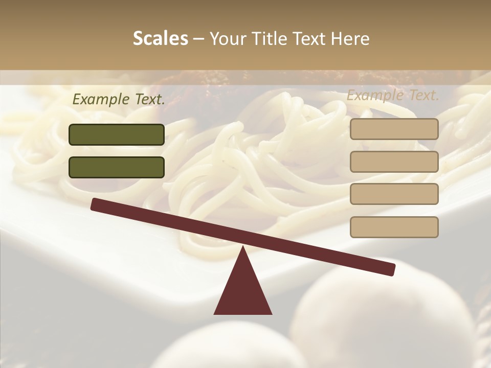 Meal Rattan Diet PowerPoint Template