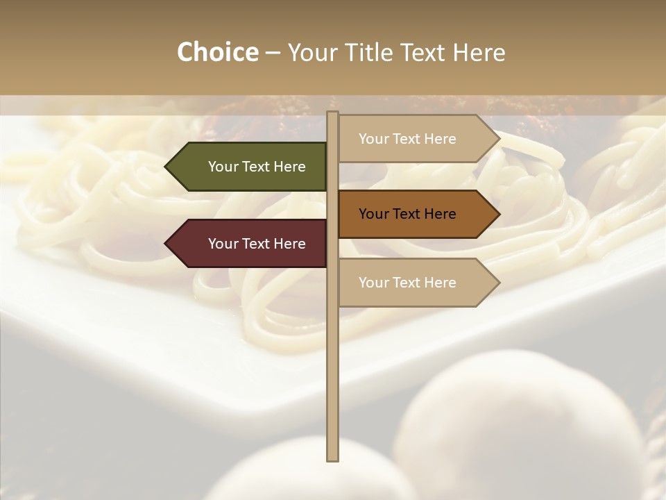 Meal Rattan Diet PowerPoint Template