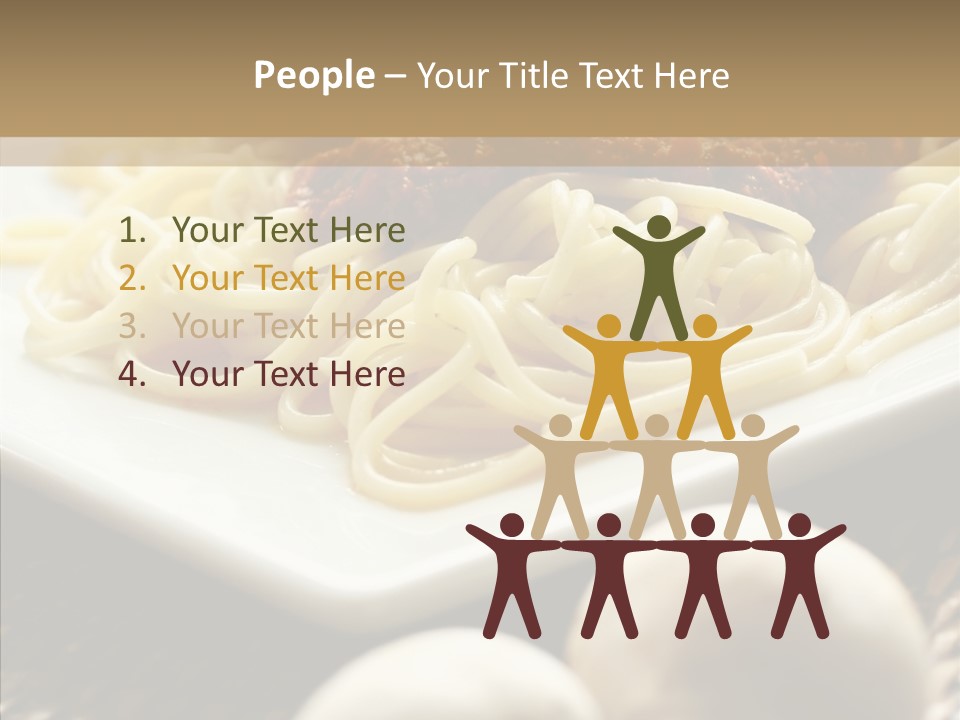 Meal Rattan Diet PowerPoint Template