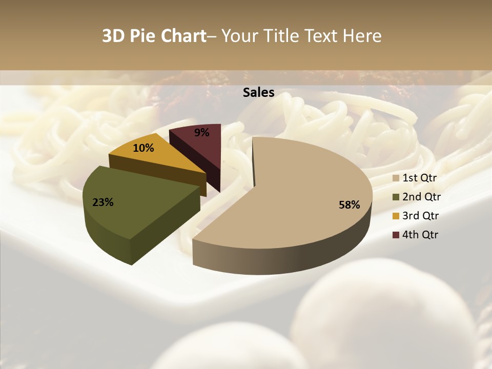Meal Rattan Diet PowerPoint Template