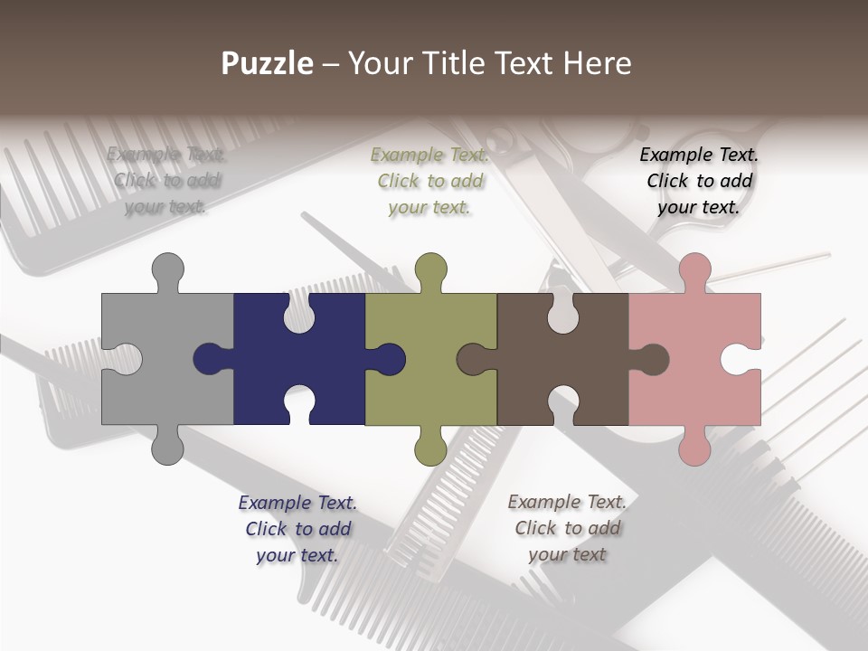 Set Care Accessory PowerPoint Template