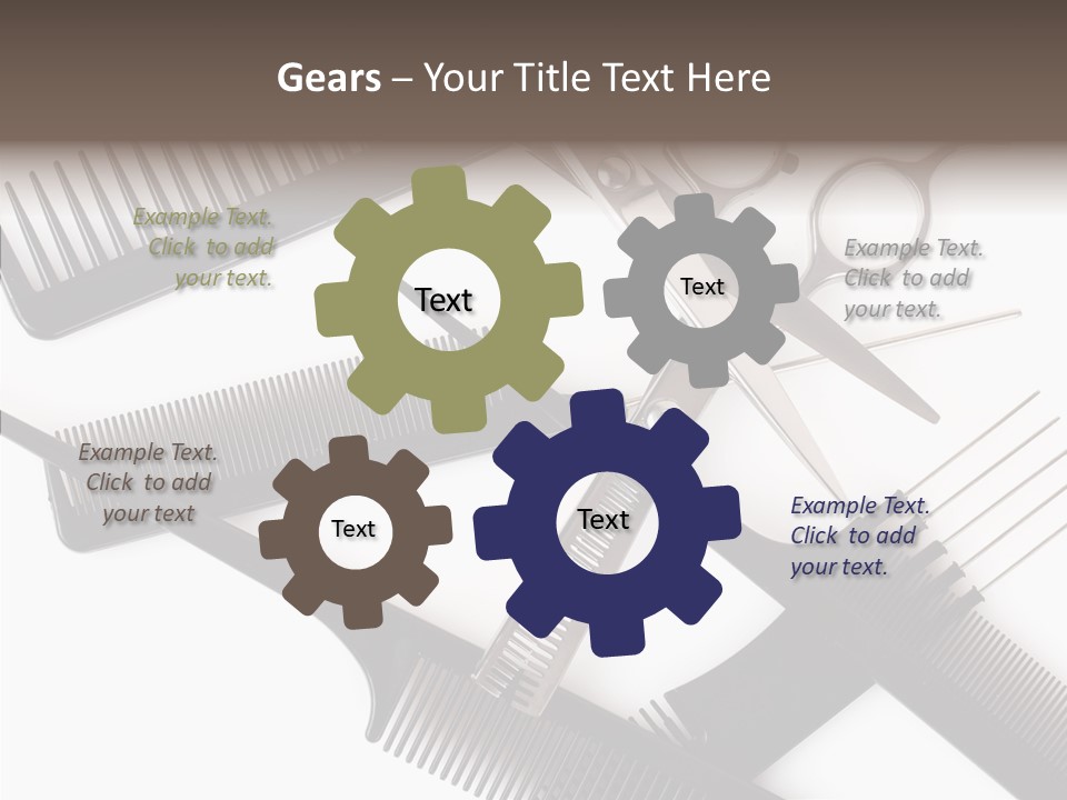 Set Care Accessory PowerPoint Template