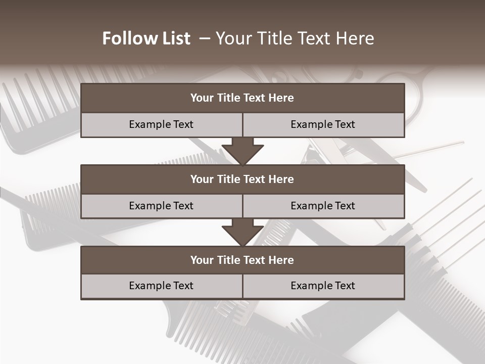 Set Care Accessory PowerPoint Template