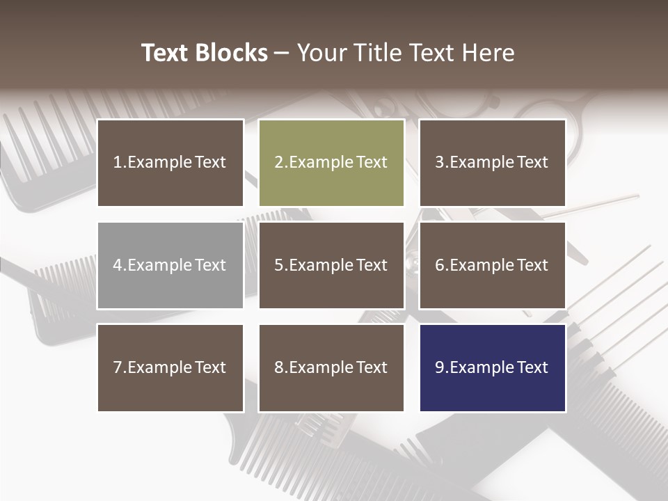 Set Care Accessory PowerPoint Template
