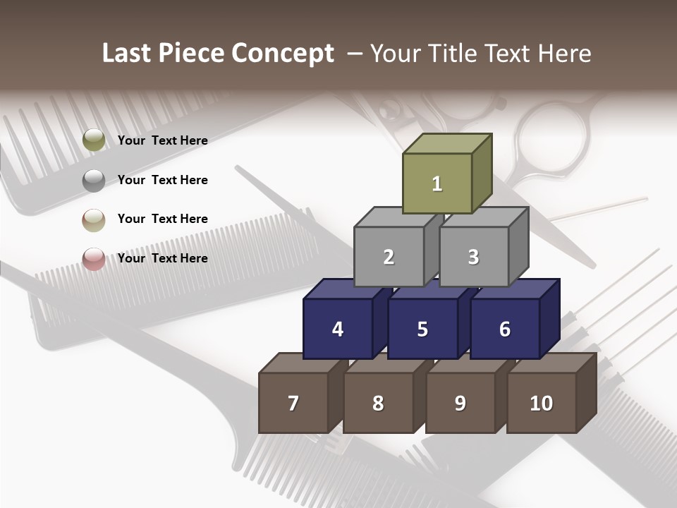 Set Care Accessory PowerPoint Template