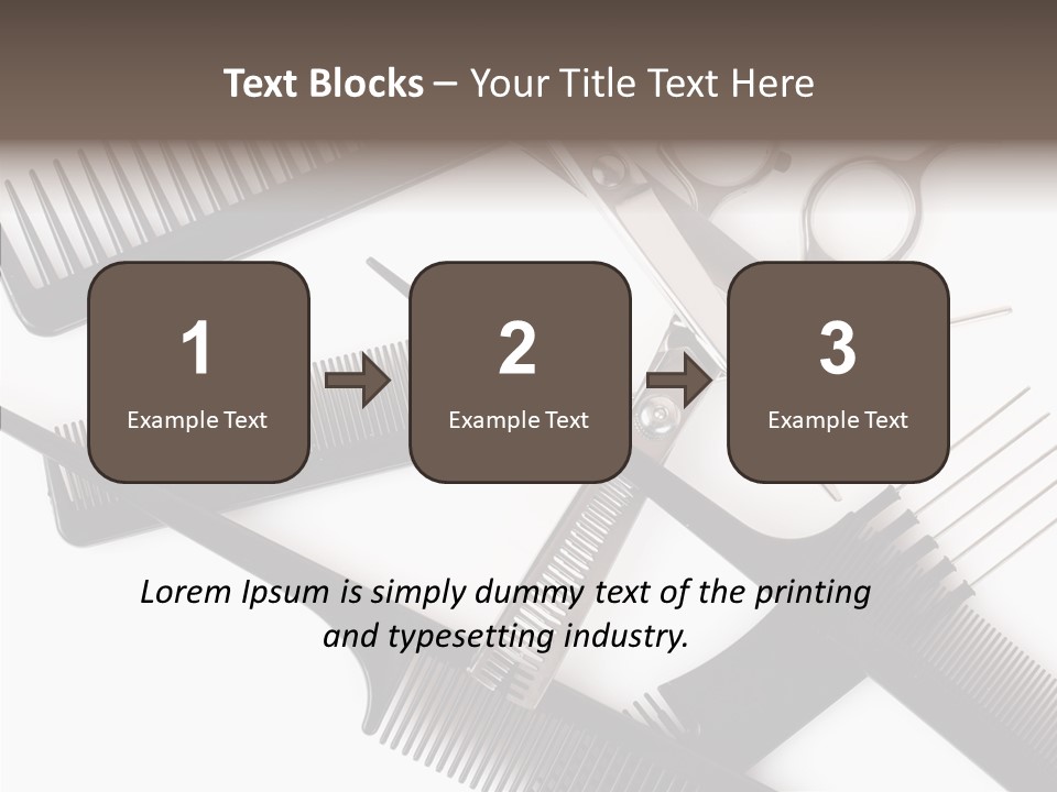Set Care Accessory PowerPoint Template