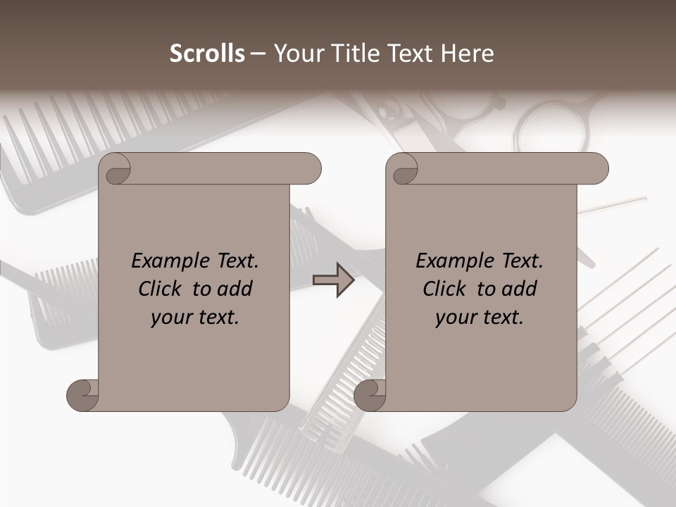 Set Care Accessory PowerPoint Template