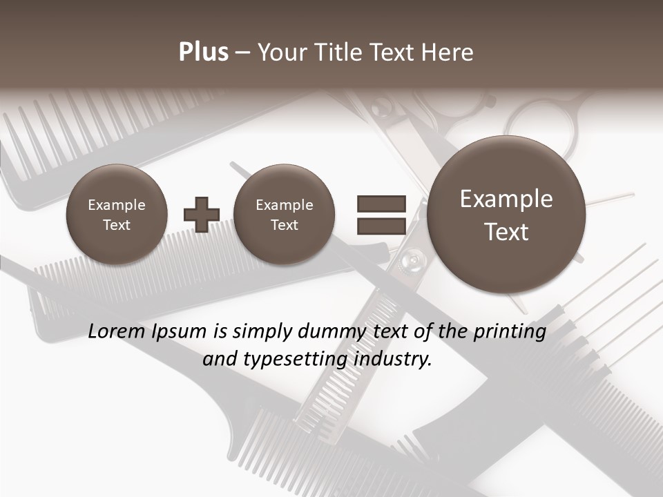 Set Care Accessory PowerPoint Template