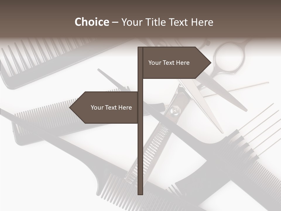 Set Care Accessory PowerPoint Template
