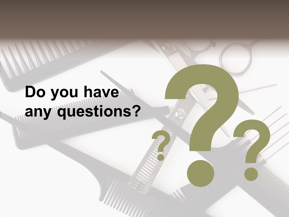 Set Care Accessory PowerPoint Template