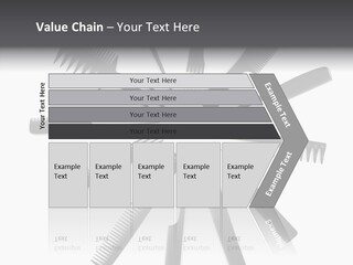 Cosmetics Handle Comb PowerPoint Template