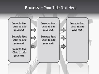 Cosmetics Handle Comb PowerPoint Template