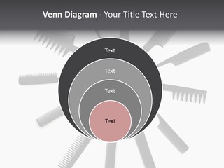 Cosmetics Handle Comb PowerPoint Template