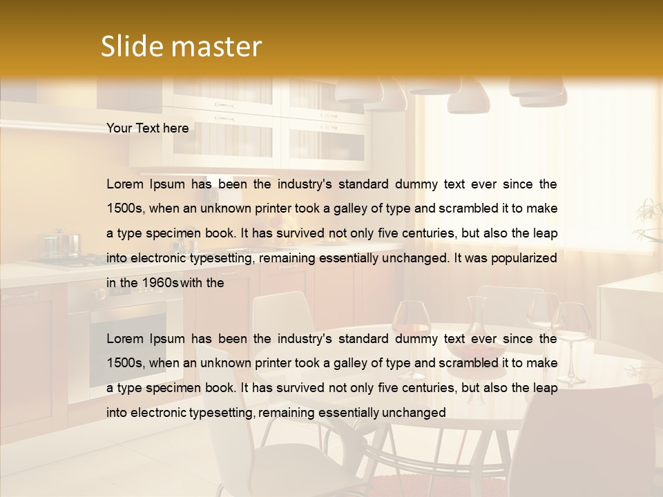 Decoration Floor Architecture PowerPoint Template