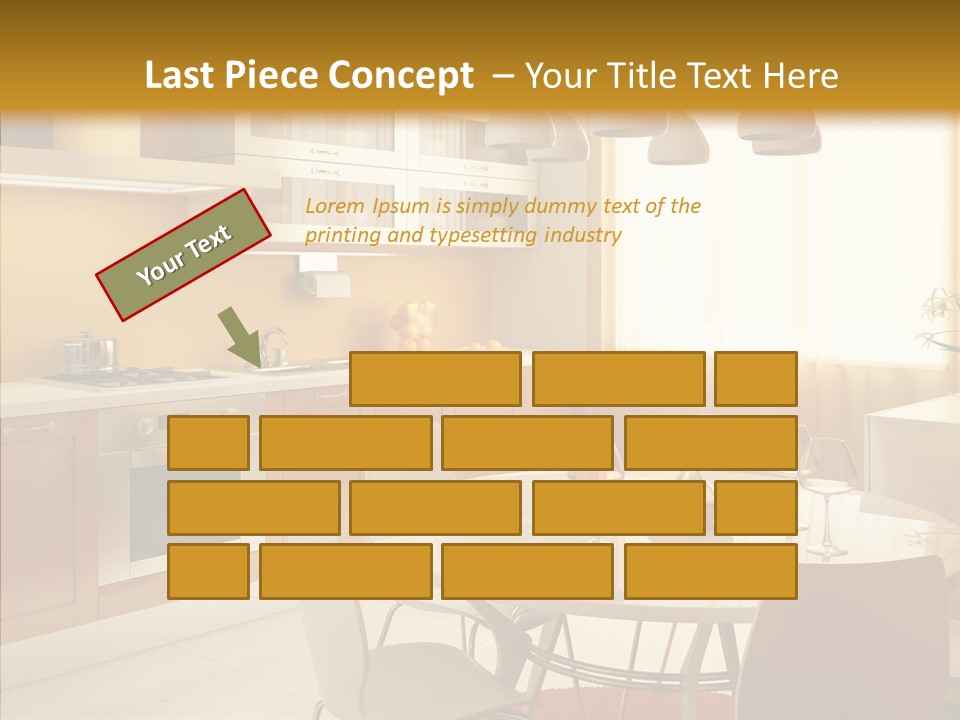 Decoration Floor Architecture PowerPoint Template