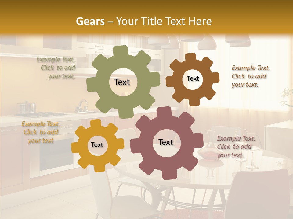 Decoration Floor Architecture PowerPoint Template