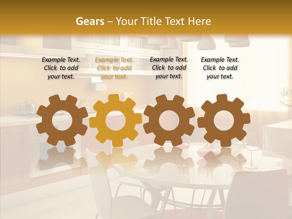 Decoration Floor Architecture PowerPoint Template