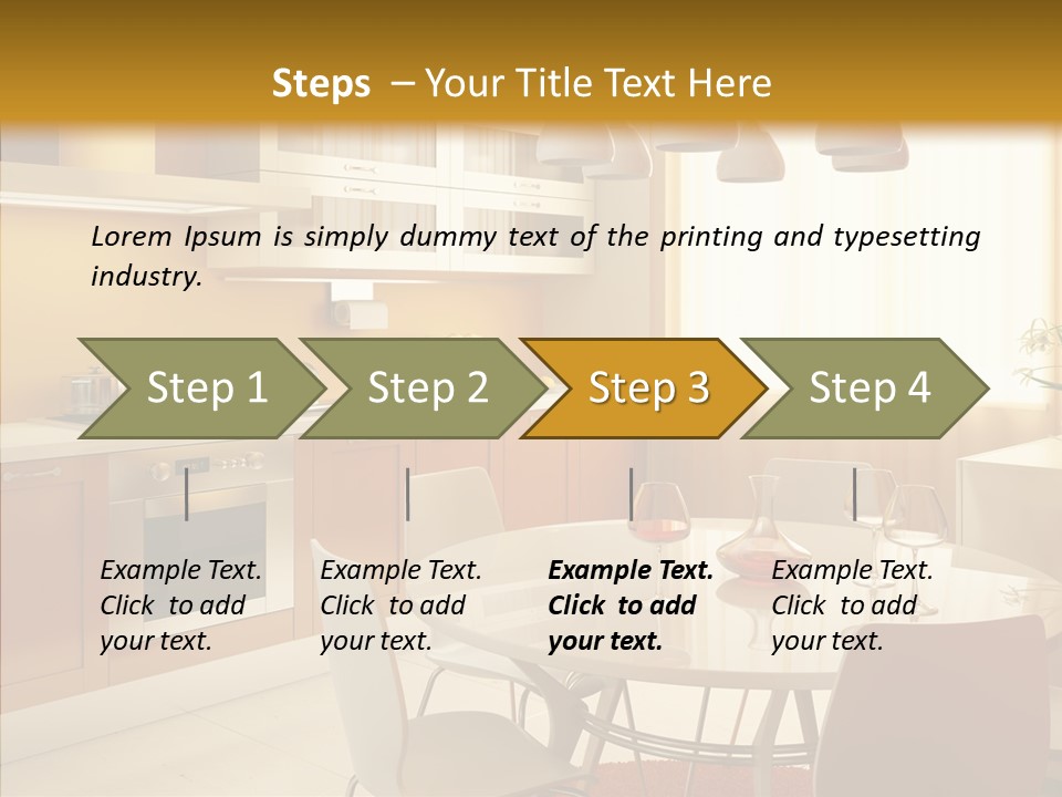Decoration Floor Architecture PowerPoint Template