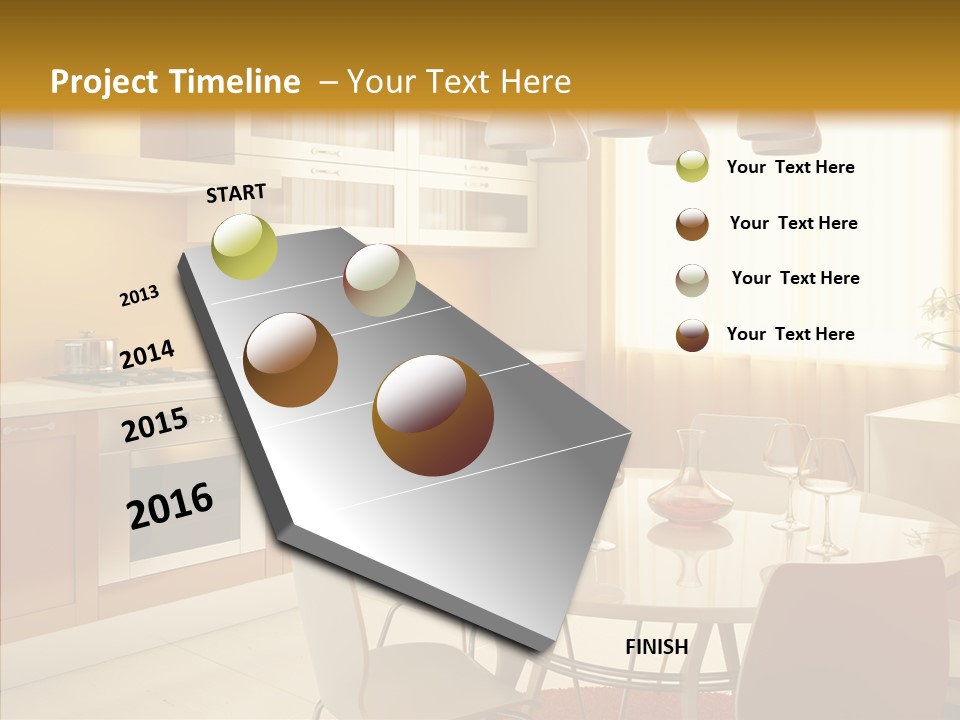 Decoration Floor Architecture PowerPoint Template