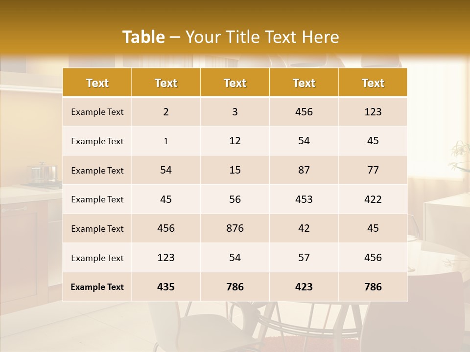 Decoration Floor Architecture PowerPoint Template