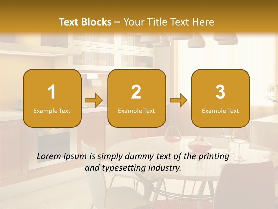 Decoration Floor Architecture PowerPoint Template