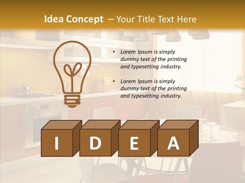 Decoration Floor Architecture PowerPoint Template