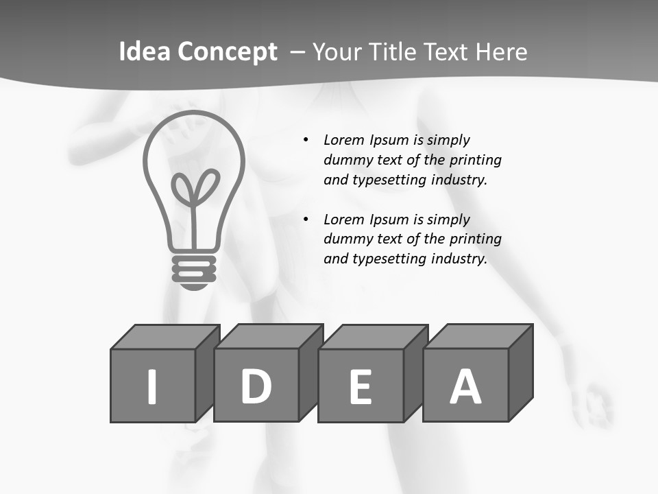 Beauty Anime Technology PowerPoint Template