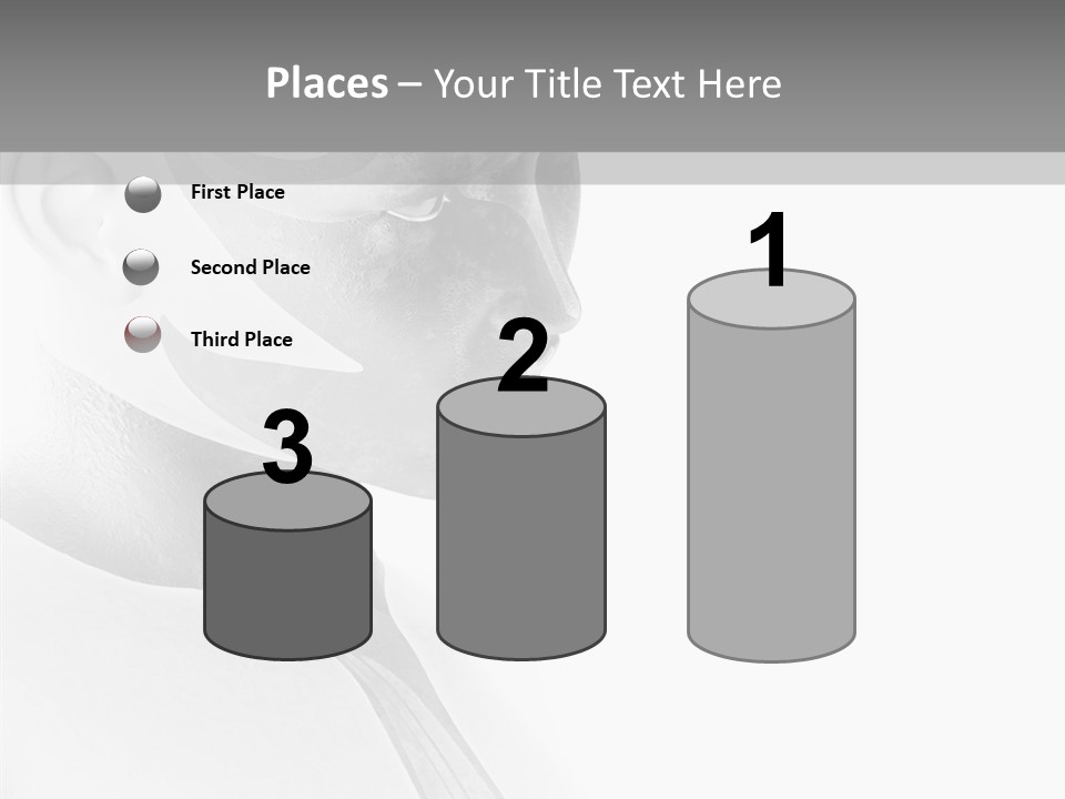 Super Hero Graphic Villin PowerPoint Template