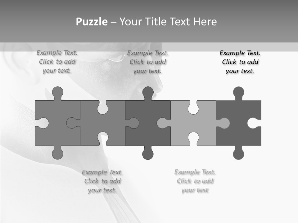 Super Hero Graphic Villin PowerPoint Template