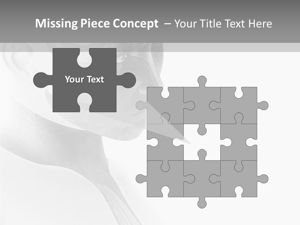 Super Hero Graphic Villin PowerPoint Template